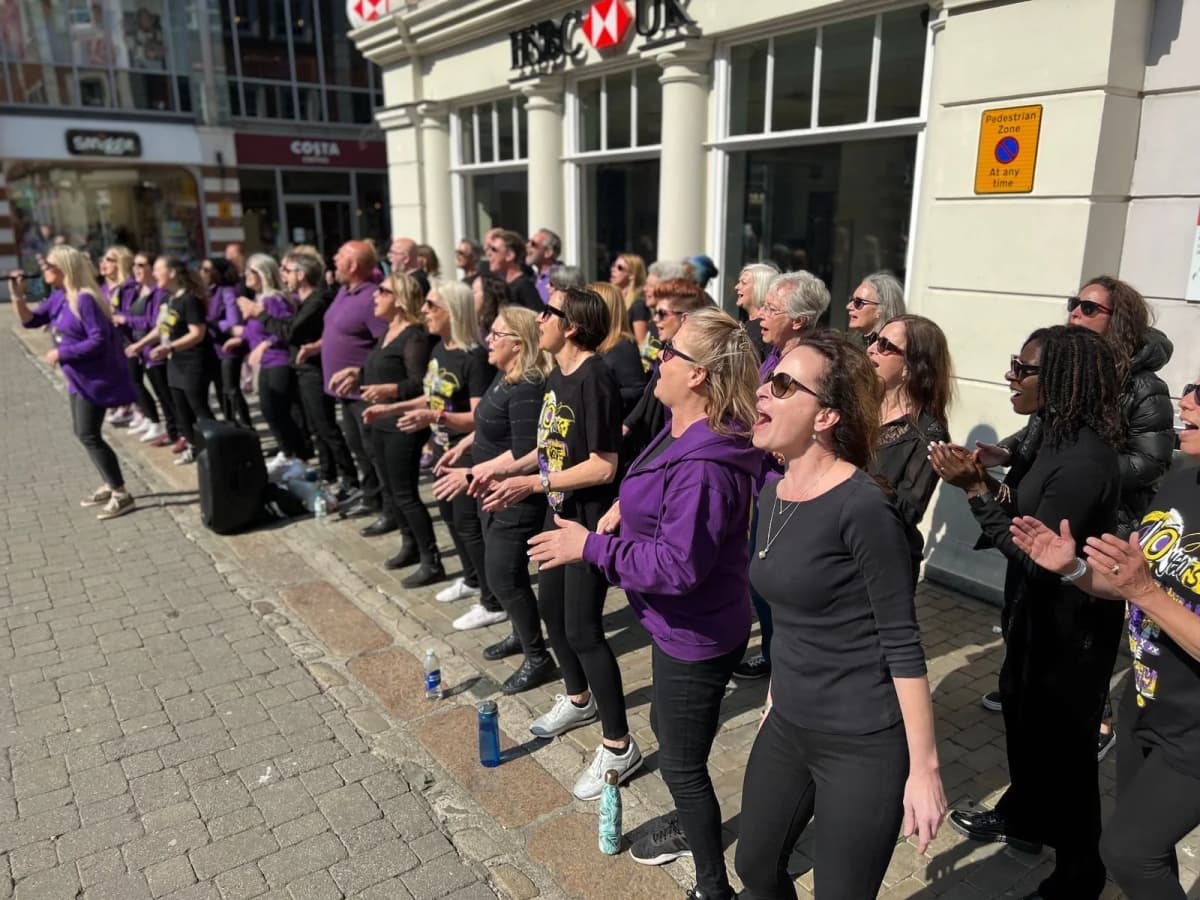 Live music at Canterbury City Show