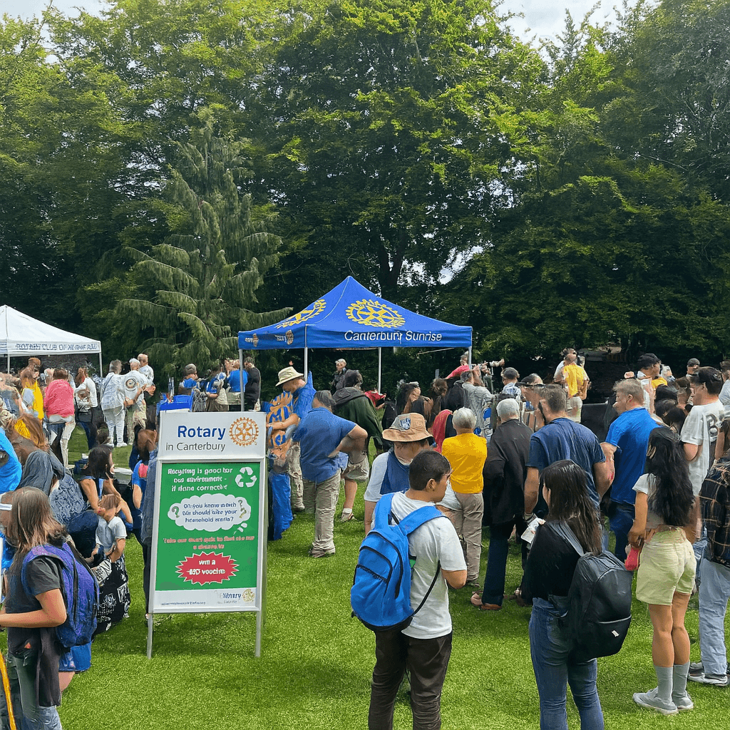 Community stalls and local organisations
